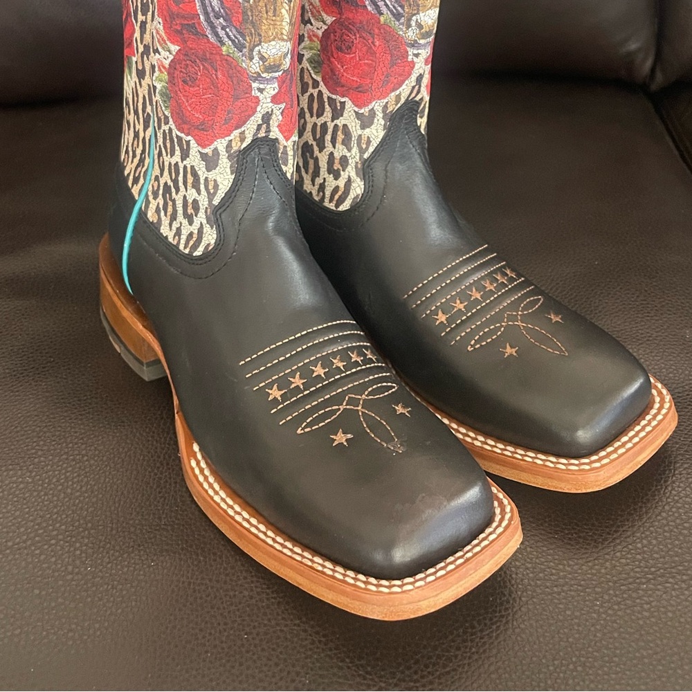 NEW Ariat Frontier Rodeo Quincy Western Boot RARE - Picture 14 of 14